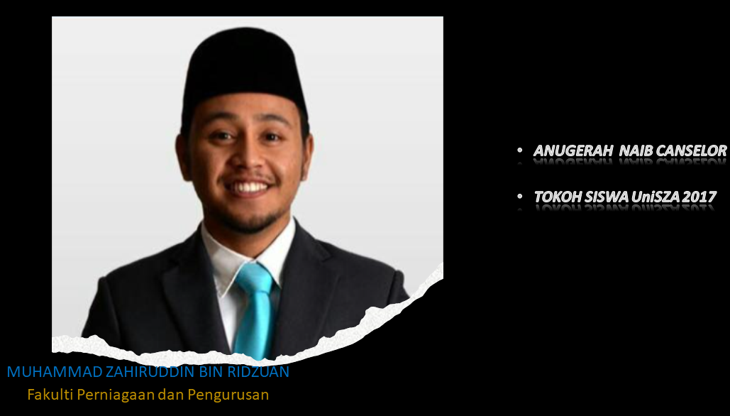 Senarai Pemenang Anugerah Tokoh Siswa UniSZA 2017