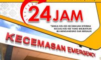 Hebahan Pengoperasian 24 Jam Jabatan Kecemasan Dan Trauma HoSZA