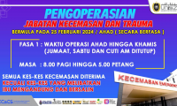 HEBAHAN PENGOPERASIAN JABATAN KECEMASAN DAN TRAUMA HOSPITAL PENGAJAR UNIVERSITI SULTAN ZAINAL ABIDIN (SECARA BERFASA)