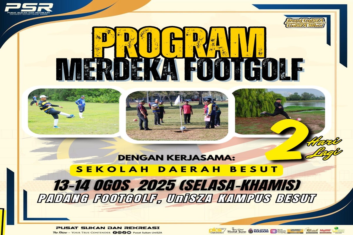 Program Merdeka FootGolf dengan kerjasama Sekolah Daerah Besut 